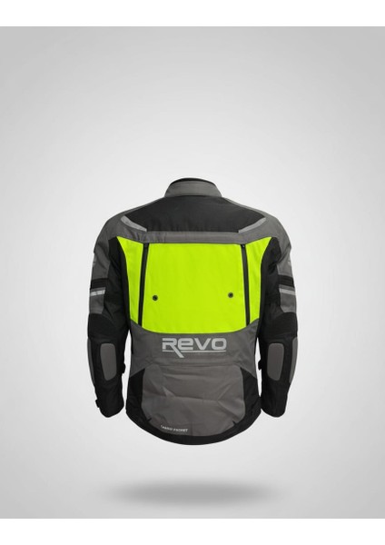 Stork Neon Sarı 4 Mevsim Unisex Motosiklet Montu + ELDİVEN VE BUFF HEDİYELİ fırsatları