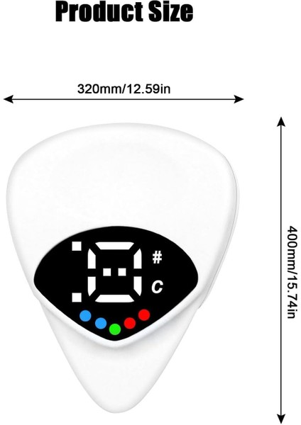 2'si 1 Arada Gitar Plektreni & Akort Cihazı Taşınabilir fiyatları