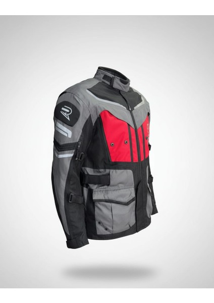 Stork Kırmızı 4 Mevsim Unisex Motosiklet Montu + ELDİVEN VE BUFF HEDİYELİ fiyatları