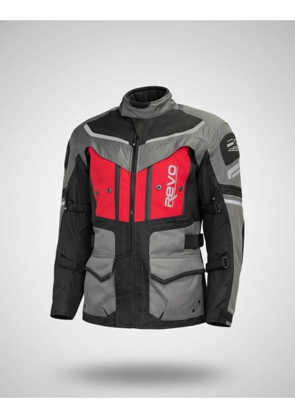 Stork Kırmızı 4 Mevsim Unisex Motosiklet Montu + ELDİVEN VE BUFF HEDİYELİ indirimleri