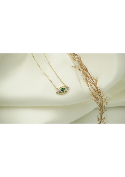 Çelik Perla Gold Yeşil Kolye fiyatları