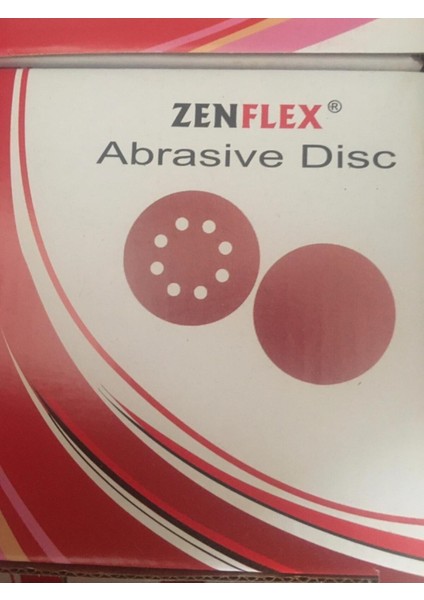 Zenflex 50 Adet 180 Kum 8 Delikli 125 mm Cırt Zımpara Kağıdı El Zımparaları Avuç Içi Spiral Taşlama fiyatları