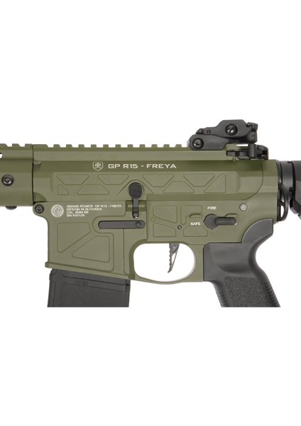 Freya R15 Skeleton 10" Full Metal Olıve Aeg Airsoft Tüfek fiyatları