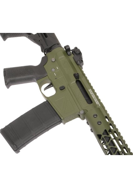 Freya R15 Skeleton 10" Full Metal Olıve Aeg Airsoft Tüfek fırsatları