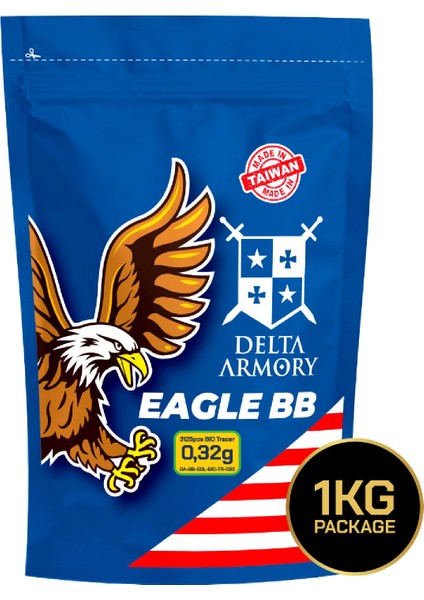 0.32G Aırsoft Tracer Bb 3125ADET Bıo Eagle Serisi
