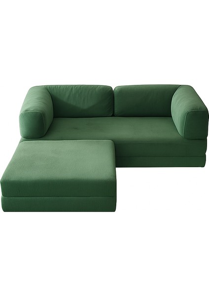 Modern Fitilli Kadife | Köşe Koltuk | 1800X180 Köşe Takımı | Modüler Köşe Takımı | Yataklı L Koltuk | Fitilli Kadife modelleri