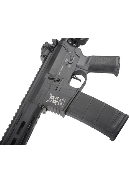 M4 AR15 M-Lok Silentops 8" Charlie Siyah Airsoft Tüfek Set DA-C10