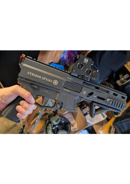 Strıbog SP10A3 Black Upgrade Charlie Airsoft Tufek