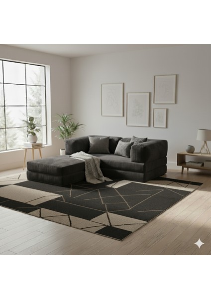 Modern Fitilli Kadife | Köşe Koltuk | 1800X180 Köşe Takımı | Modüler Köşe Takımı | Yataklı L Koltuk | Fitilli Kadife