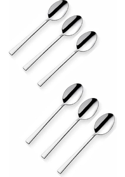 24 Adet Paslanmaz Çelik Lüx Çay Kaşığı Çubuk Model Çay Kaşığı fiyatları