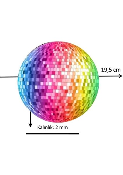 Renkli Baskılı Disko Topu Mouse Pad fiyatları