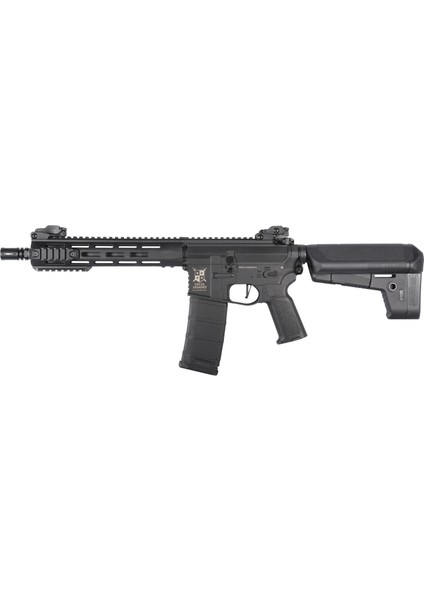 M4 AR15 M-Lok 10" Charlie Siyah Airsoft Tüfek Set DA-C09