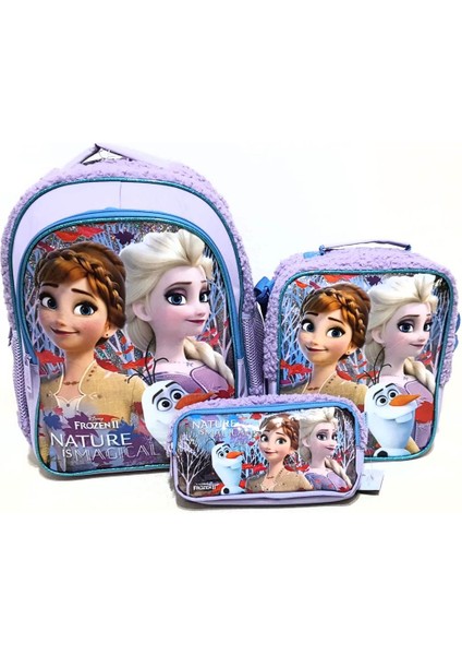 Frozen Okul Çantası 3 Lü Set 48011 modelleri