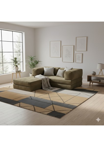 Modern Fitilli Kadife | Köşe Koltuk | 1800X180 Köşe Takımı | Modüler Köşe Takımı | Yataklı L Koltuk | Fitilli Kadife