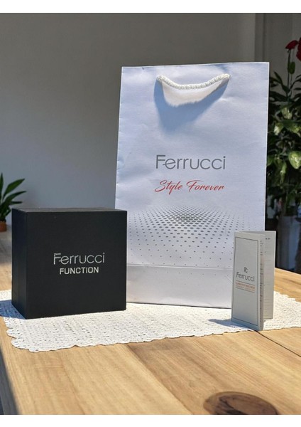Ferrucci Vintage Mini Çelik Kordon 2 Yıl Garantili Yeni Sezon 30 mt Suya Dayanıklı Kadın Kol Saati B.03412.M1 fırsatları