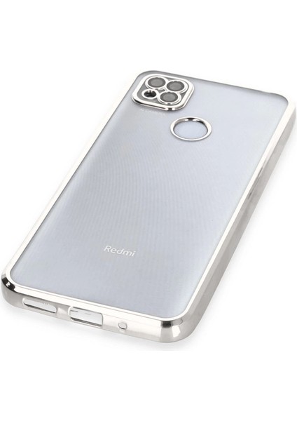 Xiaomi Redmi 9c Kılıf Razer Lensli Silikon - Gümüş fırsatları