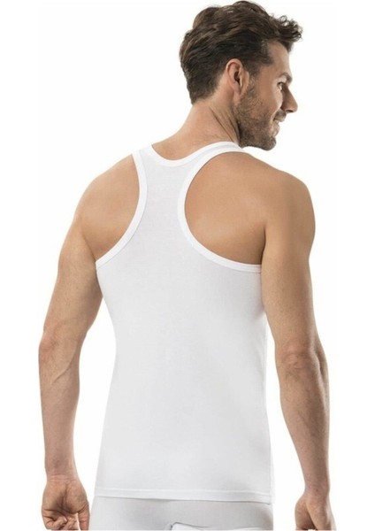 Erkek 3'lü Beyaz Likralı Rambo Sporcu Atlet fiyatları