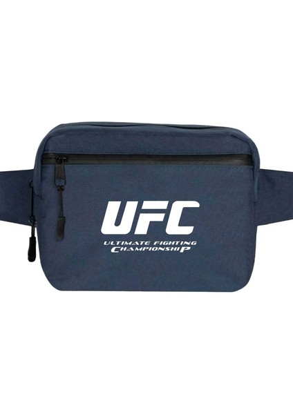 Ufc Ultimate Championship Bel Çantası Fermuarlı Lacivert Renk