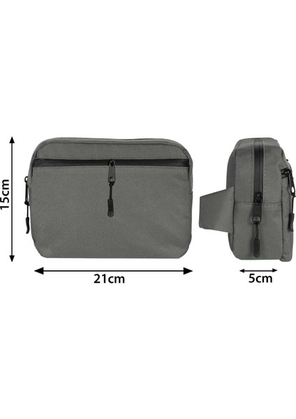 Dalgıç Diver Tools Bel Çantası Fermuarlı Gri Renk modelleri