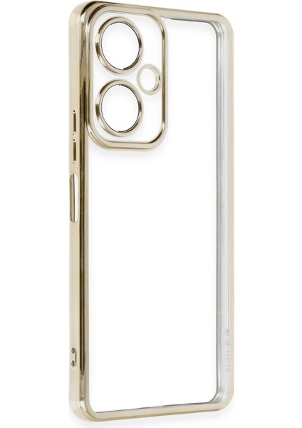 Vivo Y27 Kılıf Razer Lensli Silikon - Gold fiyatları