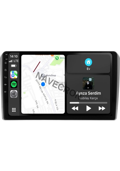 Audı A3 2003-12 9" Uyumlu Android Multimedia Gerçek 4/64 Kablosuz Carplay Geri Görüş Kameralı