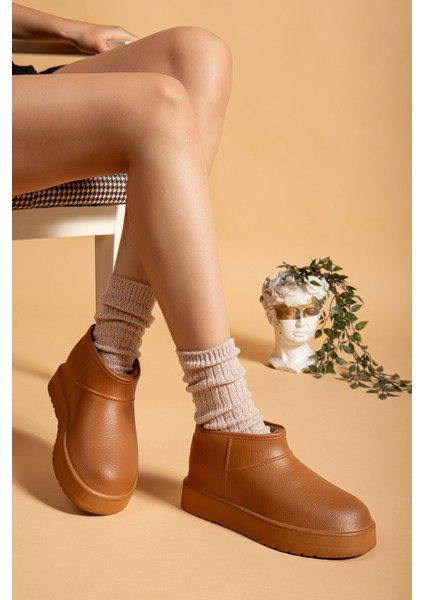 Kadın Su Geçirmez Kürklü Soğuk Havaya Dayanıklı Kaymaz Eva Taban Yağmur ve Kışlık Bot modelleri