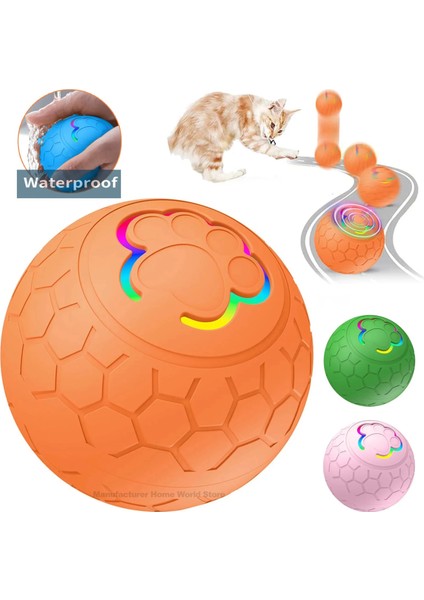 Rgb Işıklı Otomatik Zıplayan Akıllı Top Şarjlı Etkileşimli Köpek & Kedi Oyuncağı Park Bahçe Oyuncağı fiyatları