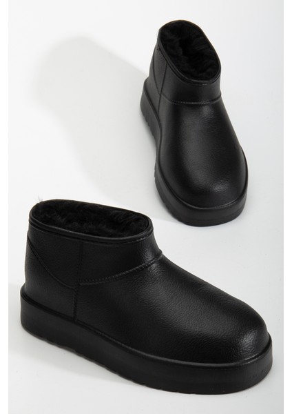 Kadın Su Geçirmez Kürklü Soğuk Havaya Dayanıklı Kaymaz Eva Taban Yağmur ve Kışlık Bot indirimleri