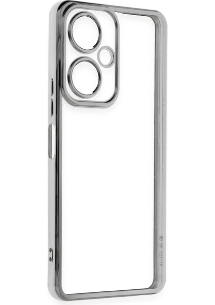 Vivo Y27 Kılıf Razer Lensli Silikon - Gümüş fiyatları