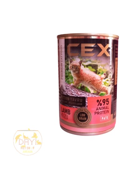 Premıum Kitten Cat Lamb Low Graın Pate 415 Gr*4 Adet