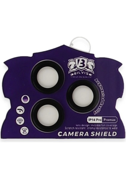 Iphone 14 Pro Max Bilvis Titan Kamera Lens - Siyah fiyatları