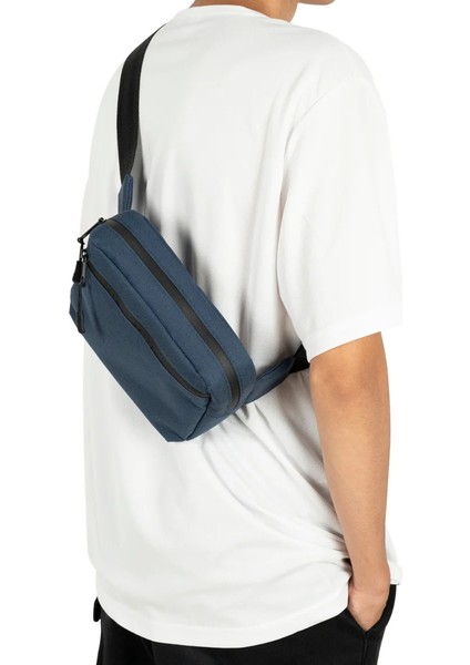 Linkin Park Logo ve Star Bel Çantası Fermuarlı Lacivert Renk indirimleri