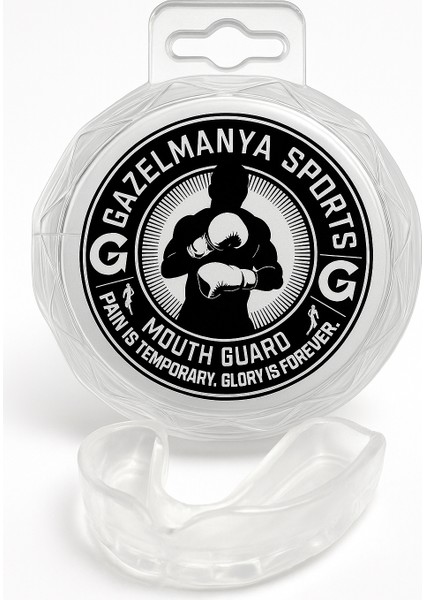 Silikon Dişlik Boks Kickboks Muay Thai Basketbol Amerikan Futbolu Dişliği ve Dişlik Saklama Kabı