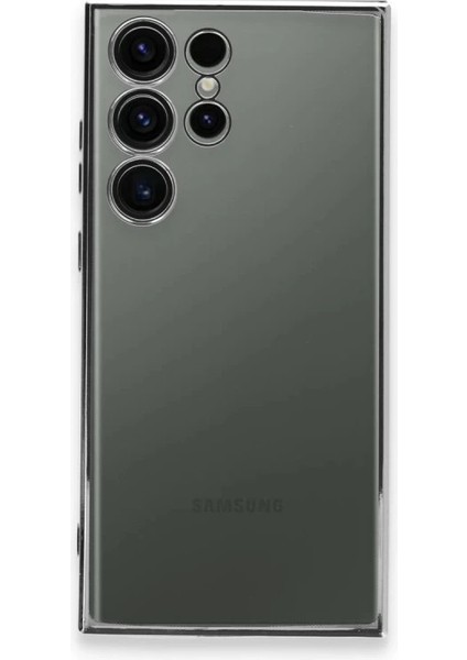 Samsung Galaxy S24 Ultra Kılıf Razer Lensli Silikon - Mor