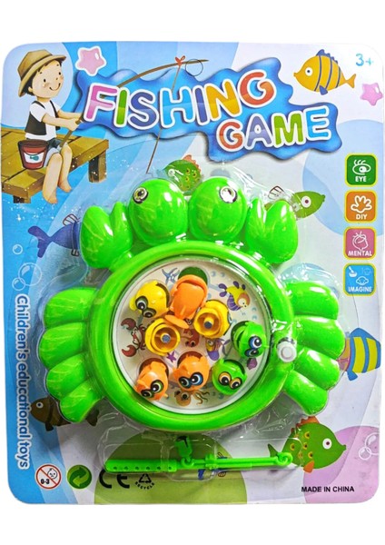 Kurmalı 8 Balıklı Mıknatıslı Balık Tutma Balık Yakalama Oyunu modelleri