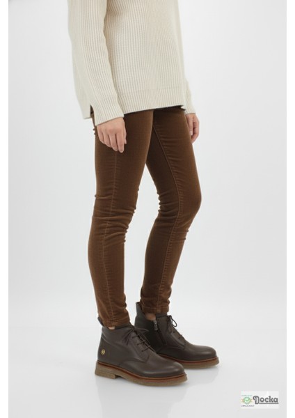 Kadın Hakiki Deri Ortopedik Fermuarlı Düz Taban Kısa Günlük Bot NH25/KB7006 modelleri