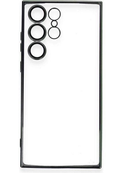 Samsung Galaxy S23 Ultra Kılıf Razer Lensli Silikon - Yeşil modelleri