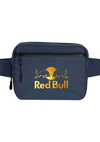 Redbull Gold Bel Çantası Fermuarlı Lacivert Renk