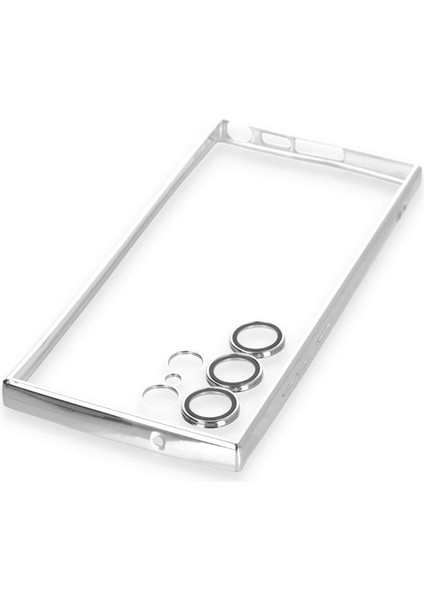 Samsung Galaxy S24 Ultra Kılıf Razer Lensli Silikon - Mor fırsatları