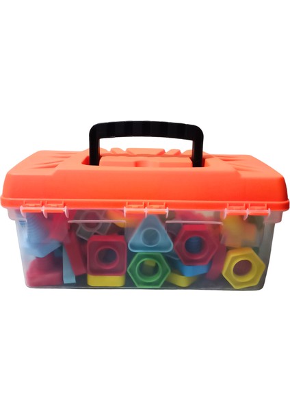 64 Parça Çantalı Eğitici Somun Cıvata Seti fırsatları