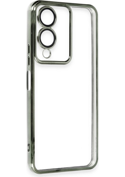 Vivo Y17S Kılıf Razer Lensli Silikon - Yeşil fiyatları