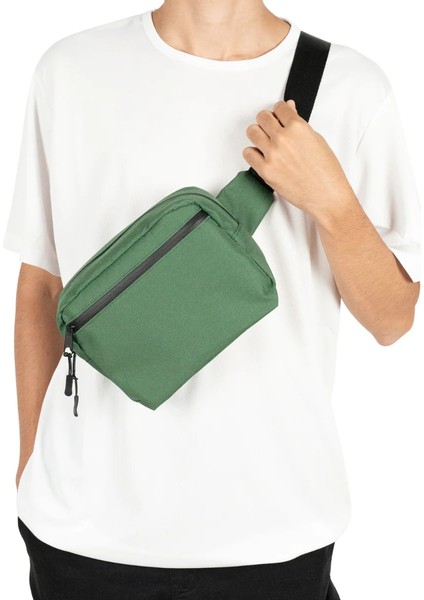 Dark Tranquillity Logo Bel Çantası Fermuarlı Yeşil Renk indirimleri