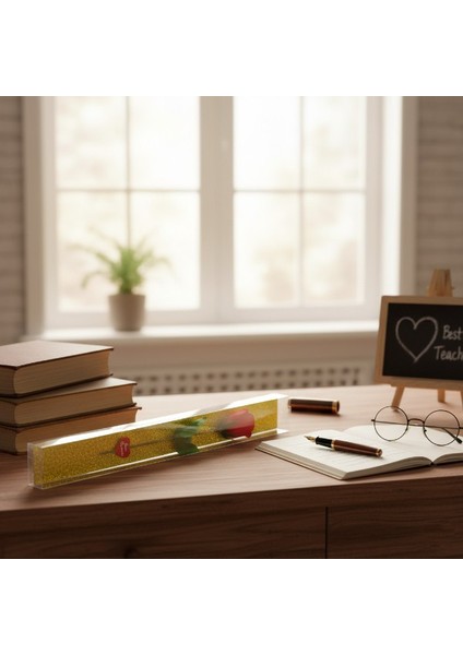 Şeffaf Simli Kutulu Gül - Öğretmenler Günü Hediyesi fırsatları