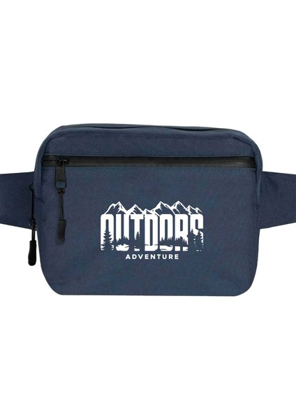 Autdors Adventure Bel Çantası Fermuarlı Lacivert Renk