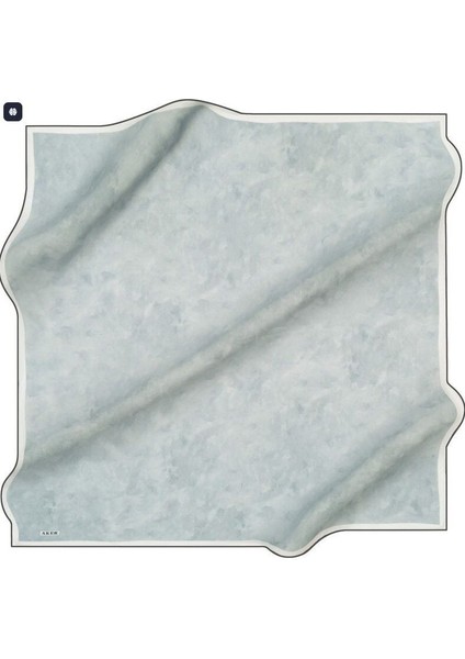 Yaz Serinliği Ipek Koton Eşarp 7208221-411 Gümüş