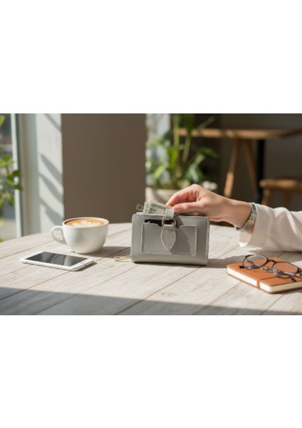 Kadın Cüzdan – Fermuarlı Bozuk Para Bölmeli – Çok Gözlü Kullanım Sağlayan Cüzdan – Şık Kapaklı Tasarım Kompakt Cüzdan – Günlük Kullanıma Uygun Çanta Içi Kadın Cüzdan – Hediyelik Şık Kadın Aksesuar