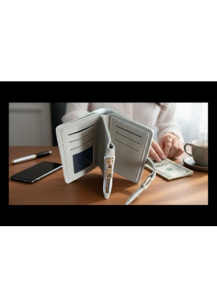 Kadın Cüzdan – Fermuarlı Bozuk Para Bölmeli – Çok Gözlü Kullanım Sağlayan Cüzdan – Şık Kapaklı Tasarım Kompakt Cüzdan – Günlük Kullanıma Uygun Çanta Içi Kadın Cüzdan – Hediyelik Şık Kadın Aksesuar modelleri