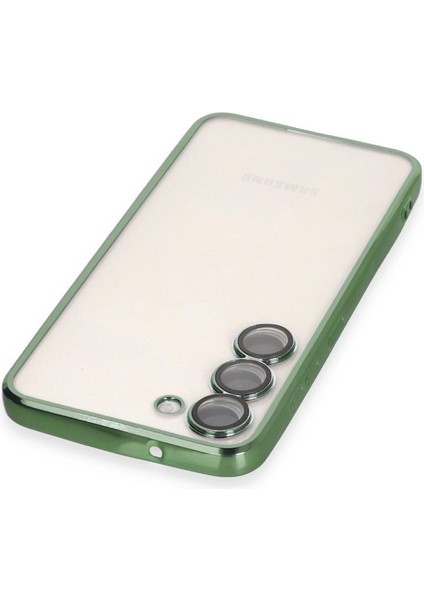 Samsung Galaxy S24 Kılıf Razer Lensli Silikon - Yeşil modelleri