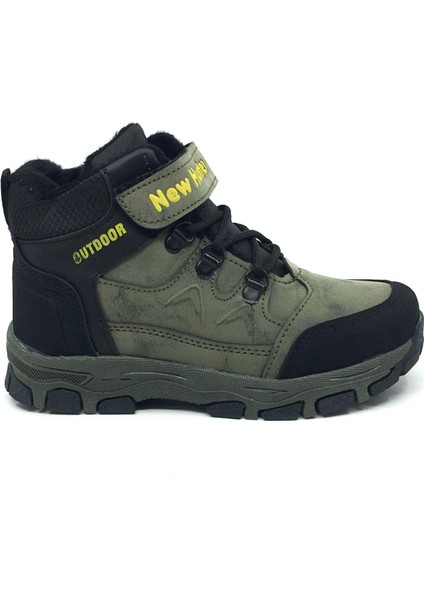 Taşpınar New Hunter Erkek Çocuk Kışlık Kısa Spor Bot Fermuarlı & Cırtlı Kauçuk Kaymaz Taban Yeni Sezon 26-35 fiyatları