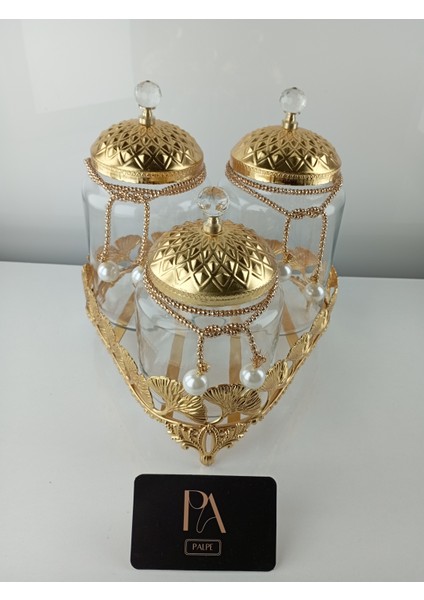 3lü Kavanoz Çay Kahve Şekerlik Kavanoz Sunumluk Söz Nişan Kız Isteme Çikolatalık Dekoratif Obje Biblo Süs Eşya fiyatları